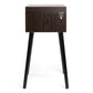 Victrola Liberty Bluetooth Record Player Stand with 3-Speed Turntable (Espresso)