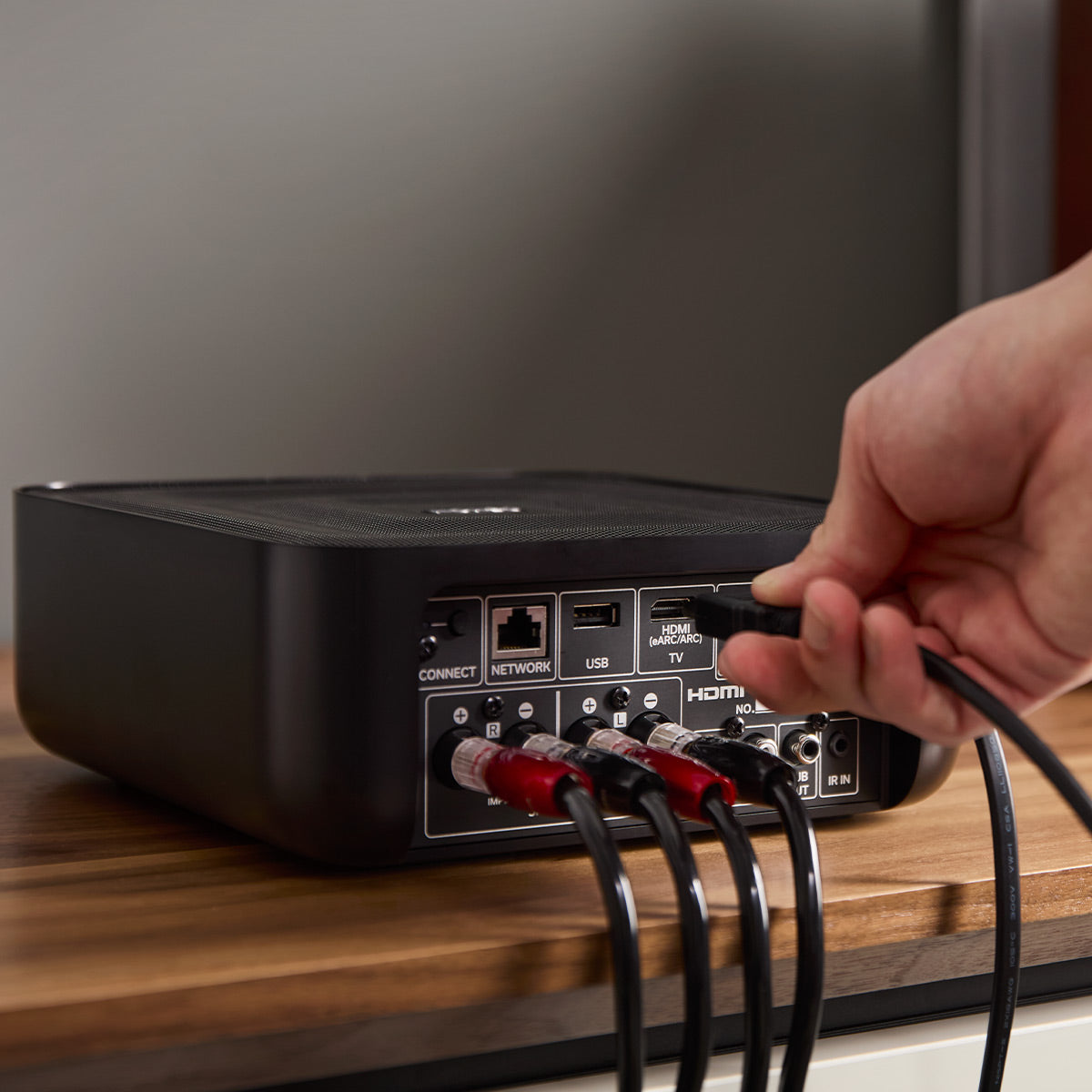 Denon Home Amp Compact Wireless Streaming Amplifier with HEOS