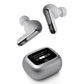 JBL Live Beam 3 True Wireless Noise Cancelling Earbud Bundle with gSport Case (Silver)