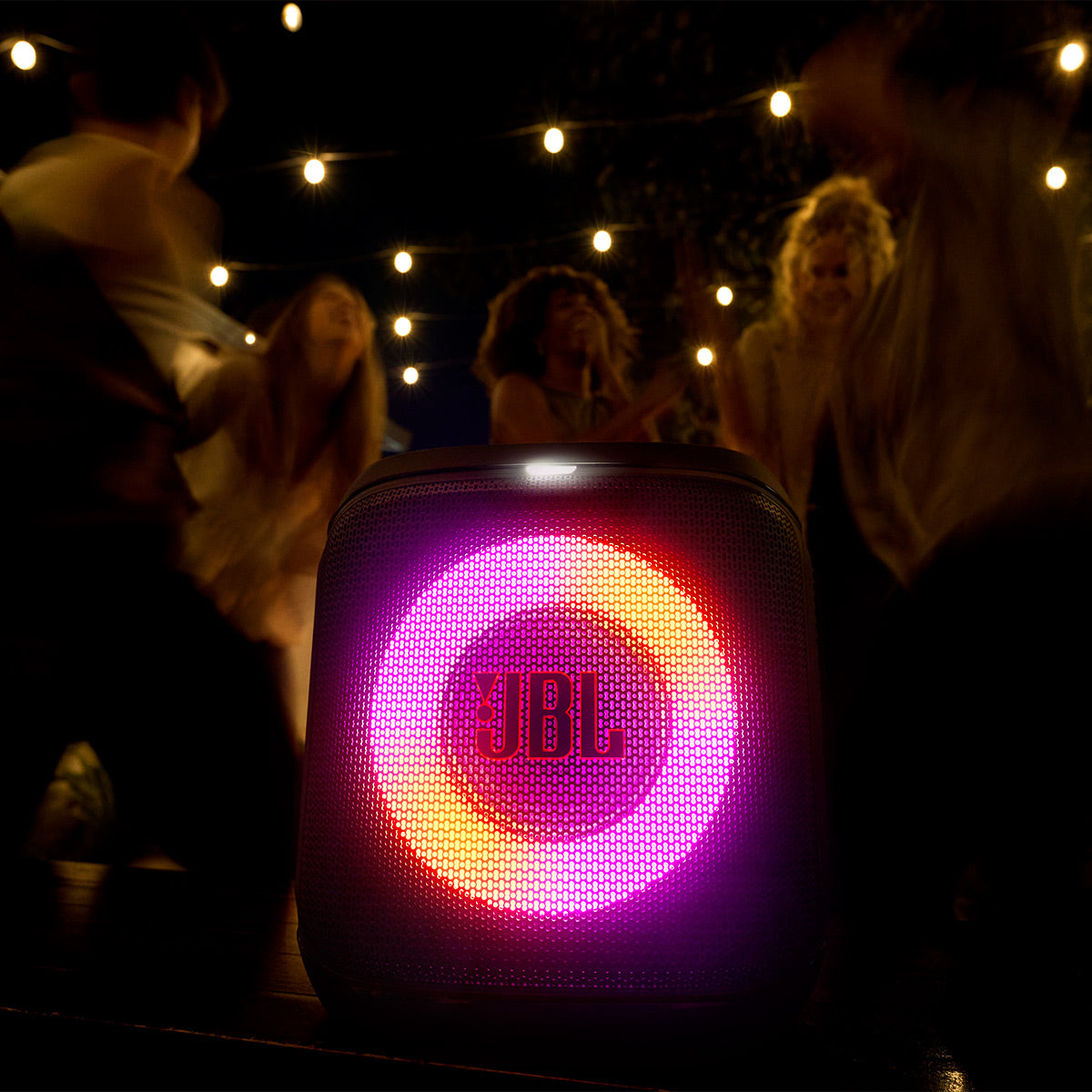 JBL PartyBox Encore Essential 2 Portable Party Speaker Bundle with 2 Wireless Microphones (Black)