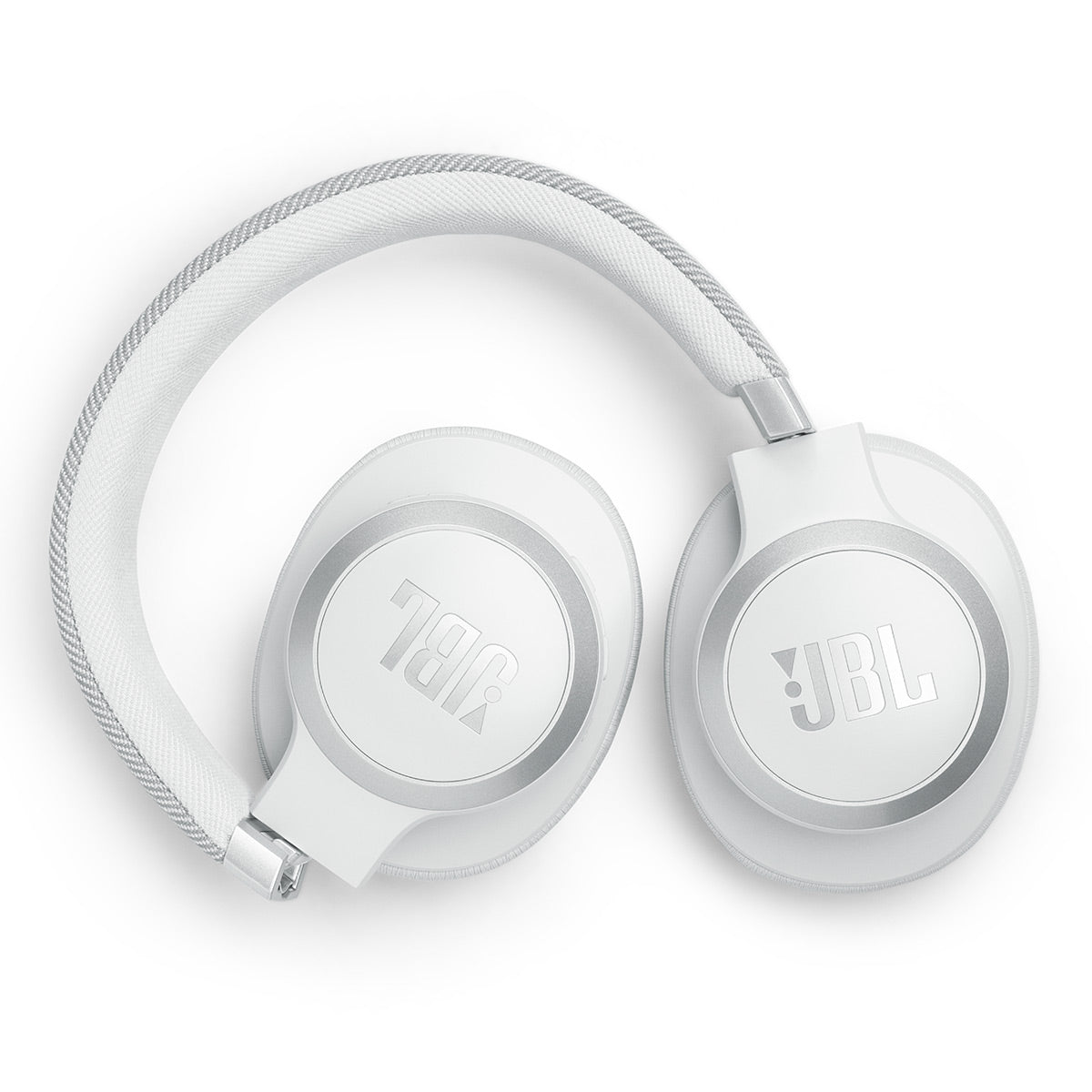 JBL Live 770NC Wireless Over Ear Noise Cancelling Headphone Bundle with gSport Case (White)