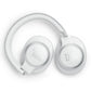 JBL Live 770NC Wireless Over Ear Noise Cancelling Headphone Bundle with gSport Case (White)