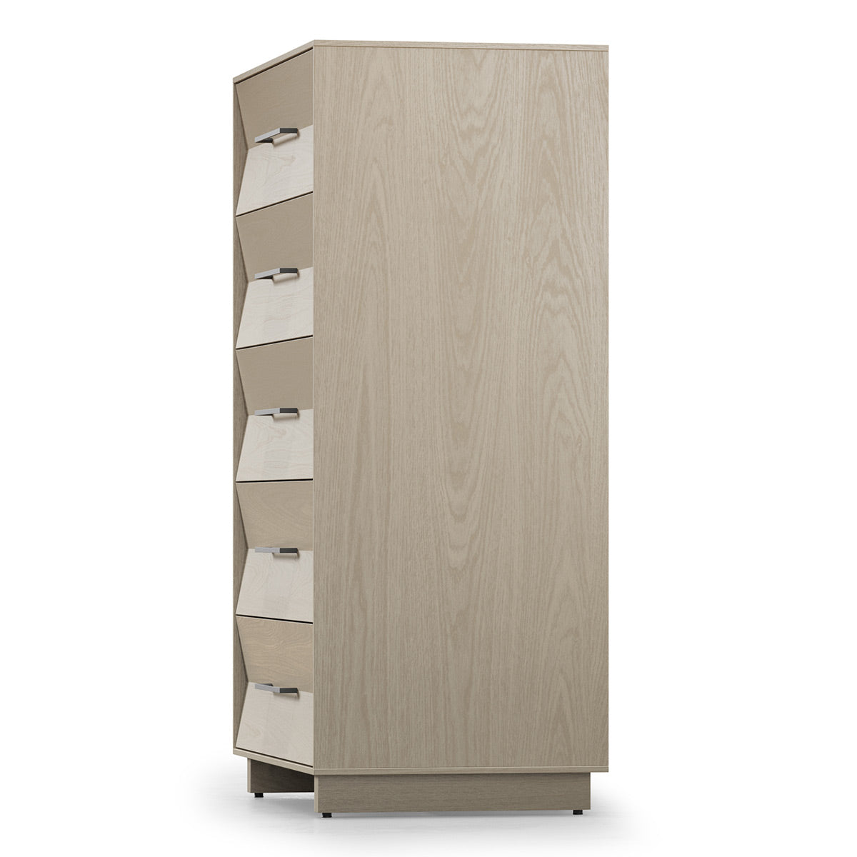 BDI KAVA Bedroom 9685 5-Drawer Chest (Washed Oak)