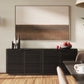 BDI Corridor 8109 4-Door Storage Credenza (Charcoal Stained Ash)