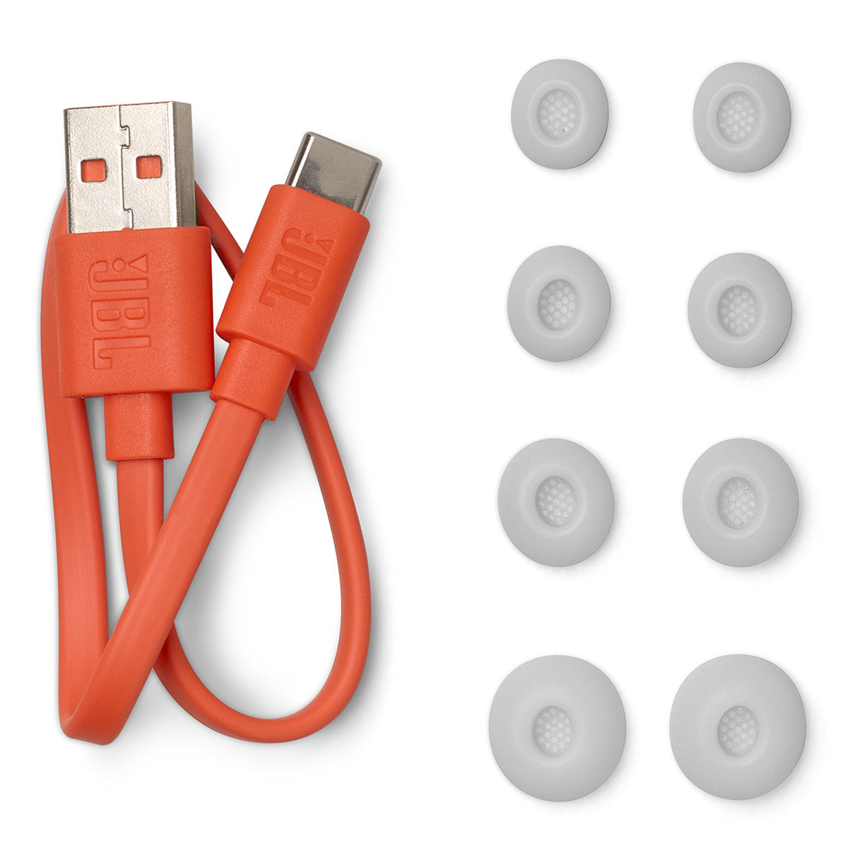 JBL Live Beam 3 True Wireless Noise Cancelling Earbud Bundle with gSport Case (Silver)