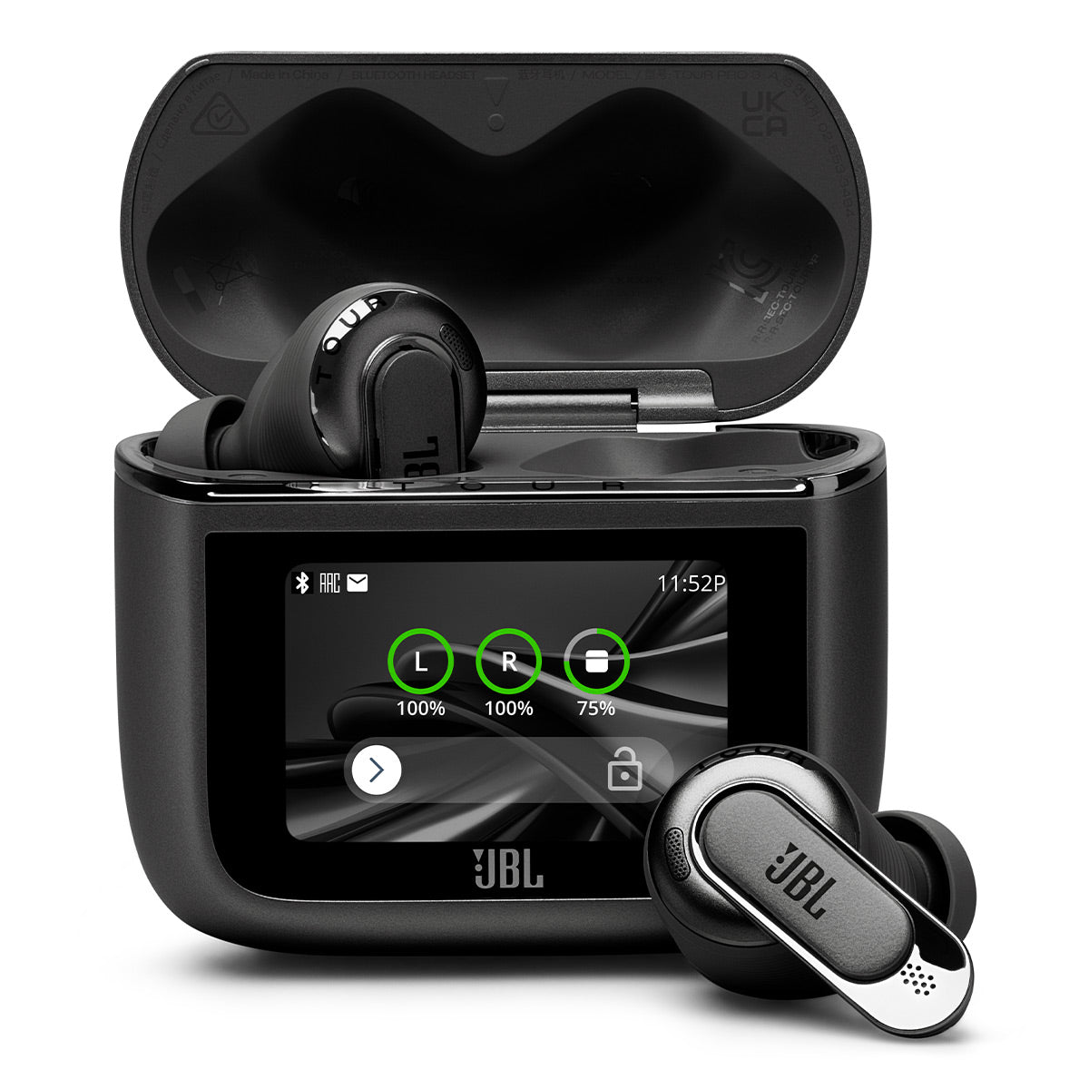 JBL TOUR Pro 3 Noise Cancelling True Wireless Earbud with gSport Case (Black)