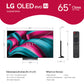 LG OLED65C5PUA 65" 4K UHD OLED evo C5 Smart TV with AudioQuest Sky 3m HDMI Cable