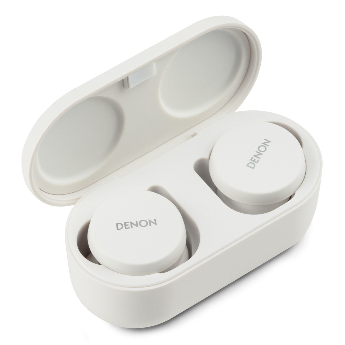Denon PerL True Wireless Earbuds with Active Noise Cancellation & Adaptive Acoustic Technology (White)