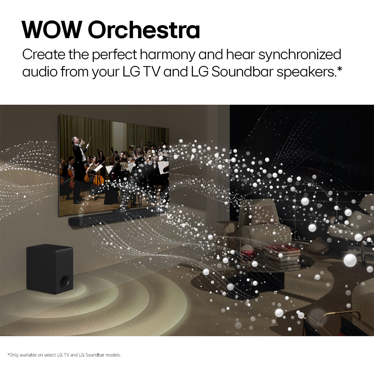 LG S95TR 9.1.5-Channel Wireless Soundbar with Subwoofer & Rear Speakers