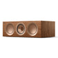 KEF R2 Meta Center Channel Speaker (Walnut)