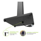 Kanto ST34 34" Universal Bookshelf Speaker Floor Stand - Black (Pair)