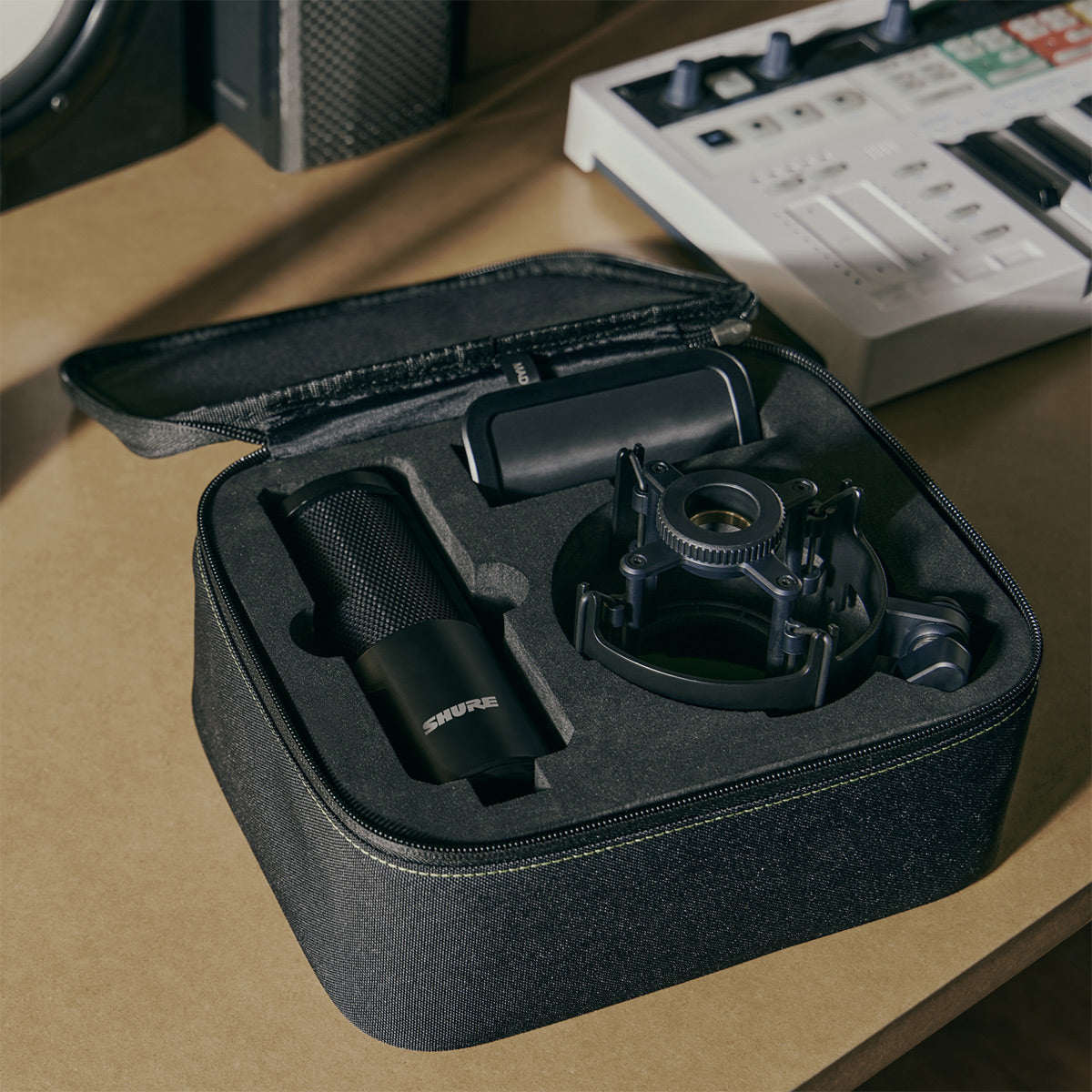 Shure SM4 Condenser Microphone Kit with Shock Mount & Carrying Case
