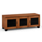 Salamander Chameleon Collection Elba 237 Triple AV Cabinet (Wide Framed American Cherry Doors with Smoked Glass Inserts)