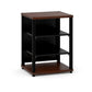 Salamander Designs SU30 Synergy 31" Core Module AV Cabinet (Dark Walnut with Black Posts)