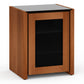 Salamander Chameleon Collection Corsica 317 Single AV Cabinet (Thick Cherry with Black Glass Top)