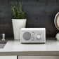 Tivoli Audio Model One Bluetooth AM/FM Radio & Speaker (White/Silver)