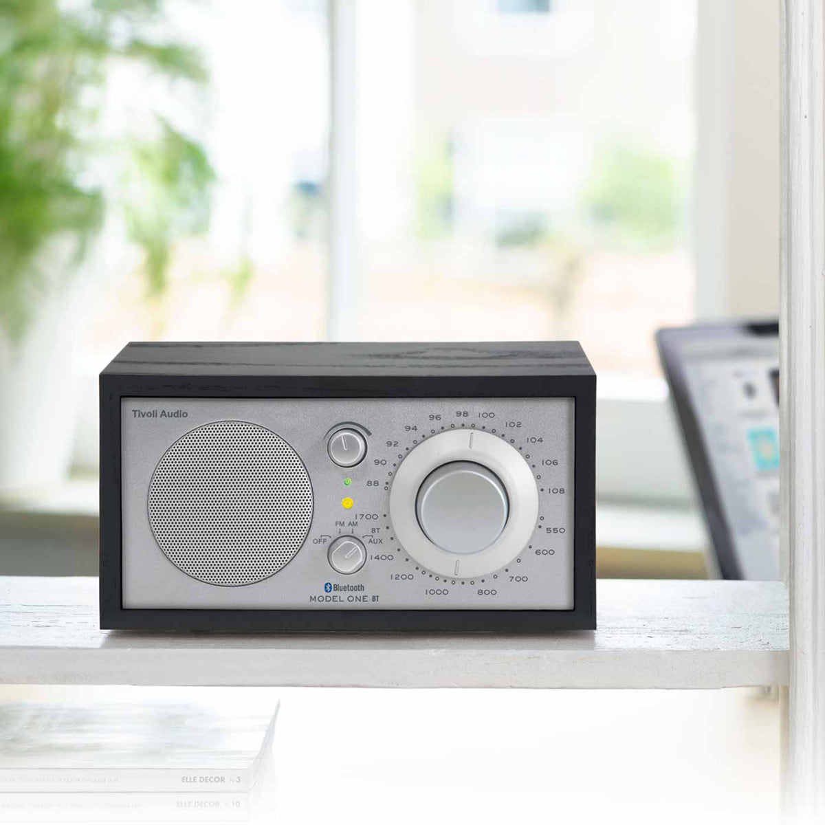 Tivoli Audio Model One Bluetooth AM/FM Radio & Speaker (Black/Silver)