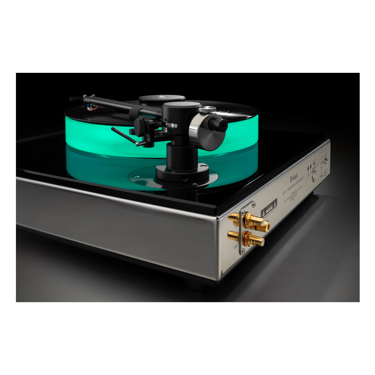 McIntosh MT5 Precision Turntable with Sumiko Amethyst MM Cartridge (Black)