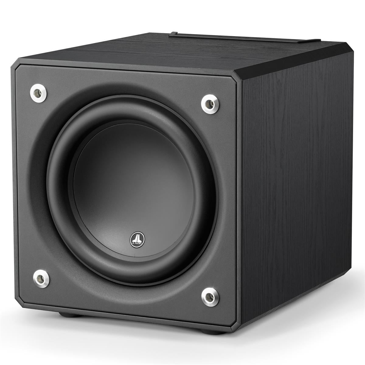 JL Audio E110 E-Sub 10-inch 1200W Powered Subwoofer - Each (Black Ash)