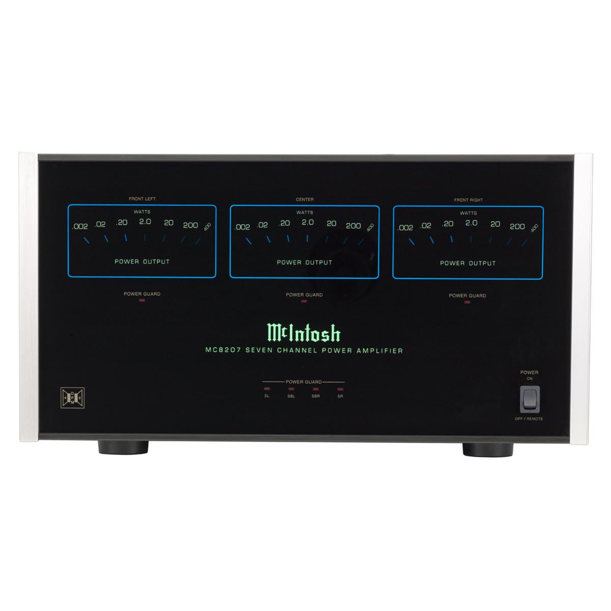 McIntosh MC8207 7-Channel Power Amplifier (Black)