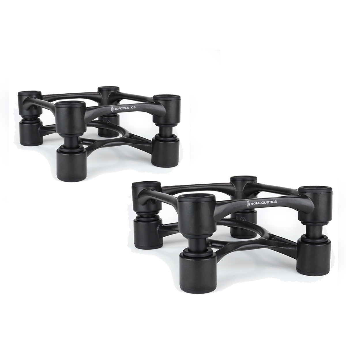 IsoAcoustics Aperta Speaker Isolation Stand - Pair (Black)