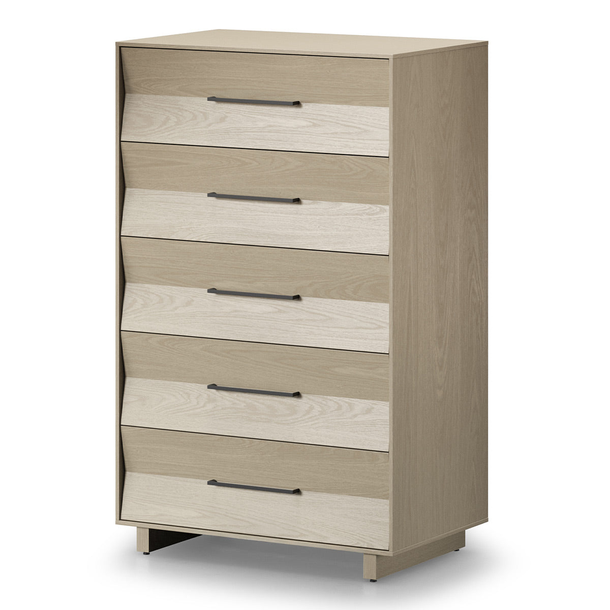 BDI KAVA Bedroom 9685 5-Drawer Chest (Washed Oak)