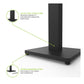 Kanto ST34 34" Universal Bookshelf Speaker Floor Stand - Black (Pair)