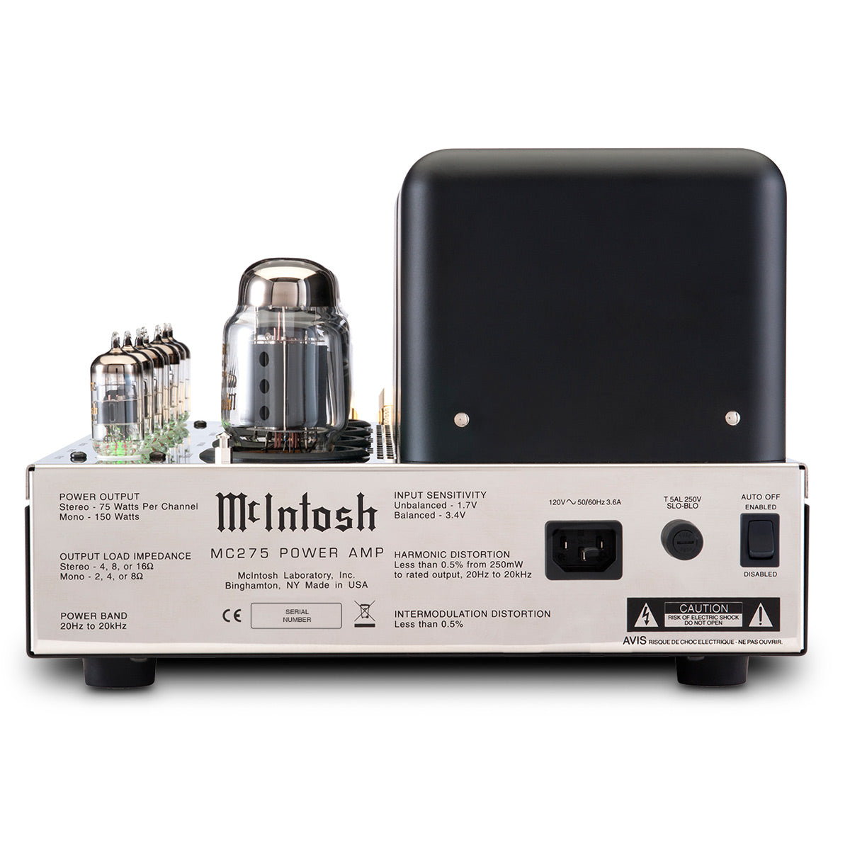 McIntosh MC275 Vacuum Tube Powered Amplifier
