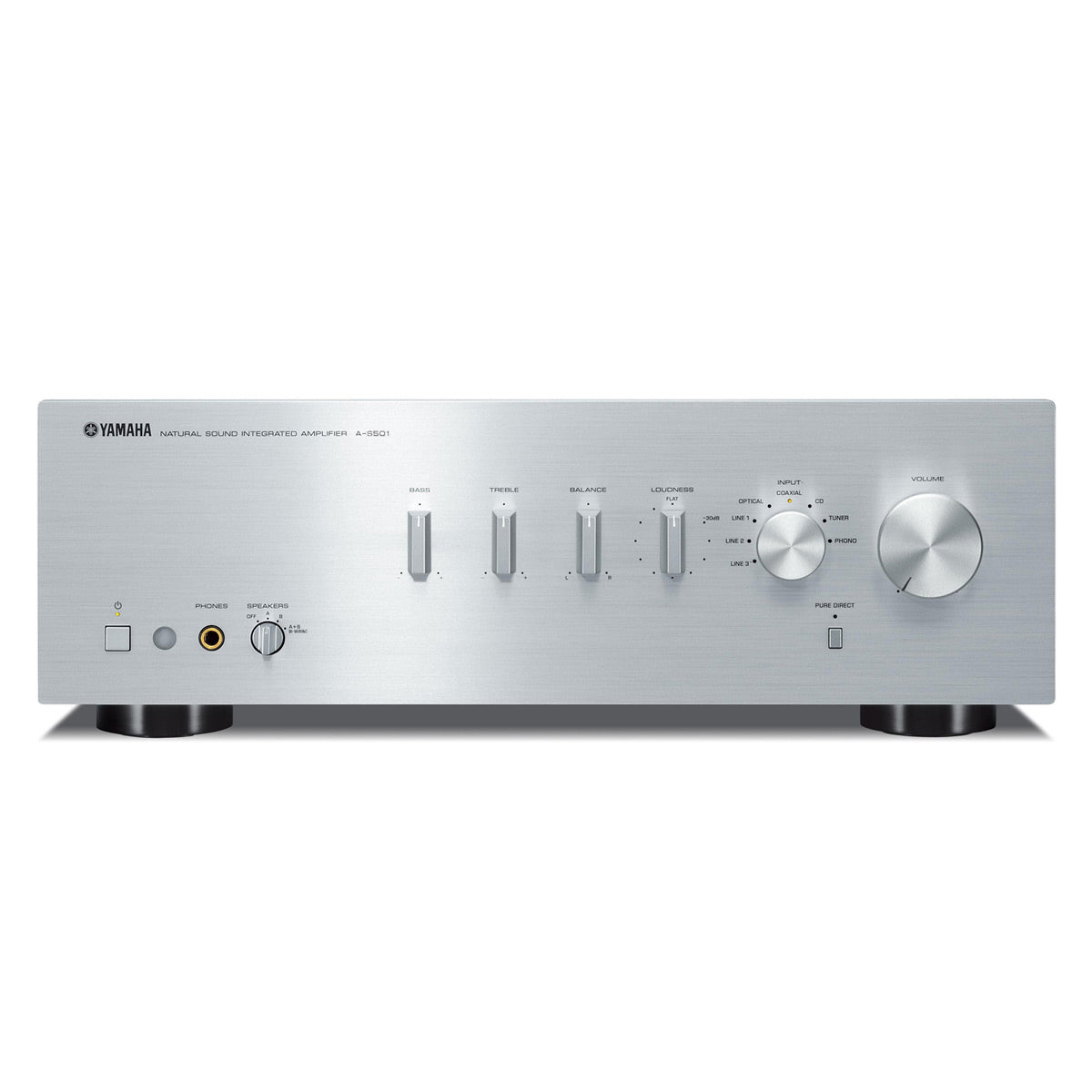 Yamaha A-S501SL Integrated Amplifier (Silver)