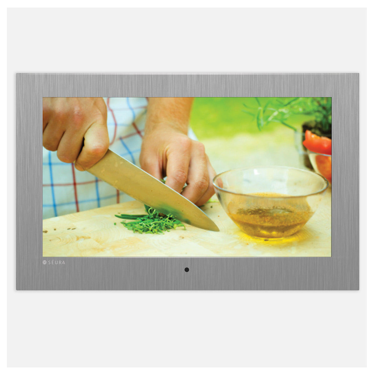 Seura Hydra 19" Waterproof LCD TV-Stainless Steel