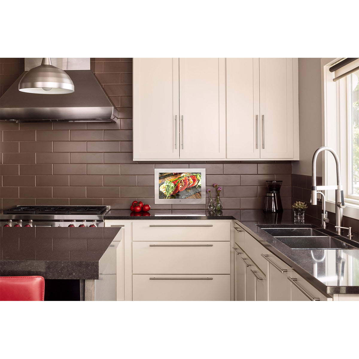 Seura Hydra 19" Waterproof LCD TV-Stainless Steel