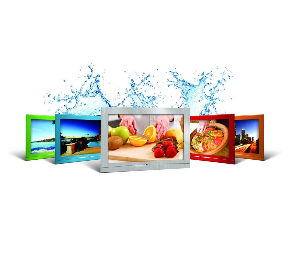 Seura Hydra 19" Waterproof LCD TV-Stainless Steel