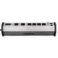Black power conditioner with six outlets and voltage display, front view