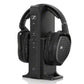 Sennheiser RS175 Closed Circumaural Headphone with 100m Range Transmitter (Black)