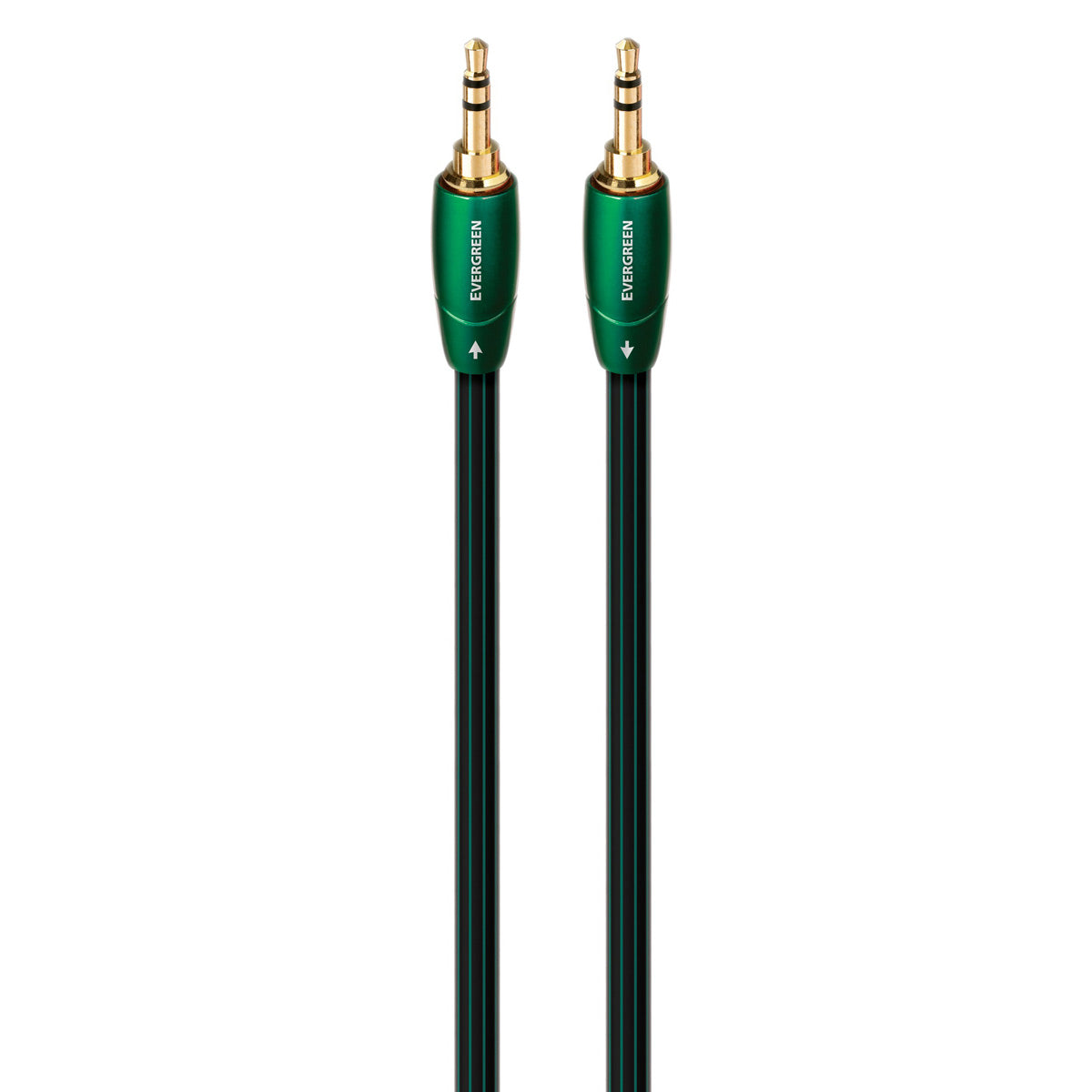 AudioQuest Evergreen 3.5mm Male to 3.5mm Male Cable - 3.28 ft. (1m)
