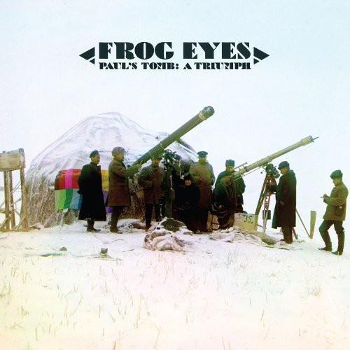 Vinyl LP cover featuring a snowy scene with figures in coats operating large telescopes