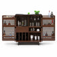 BDI Corridor 5620 Compact Bar (Chocolate Stained Walnut)