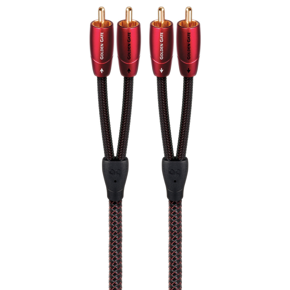 AudioQuest Golden Gate RCA to RCA Analog Interconnect Cable - 0.6 meters