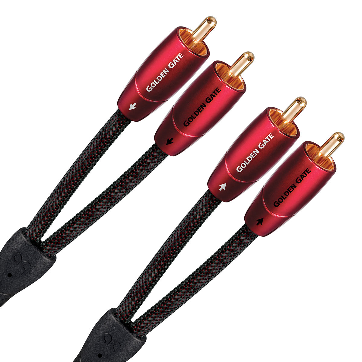 AudioQuest Golden Gate RCA to RCA Analog Interconnect Cable - 0.6 meters