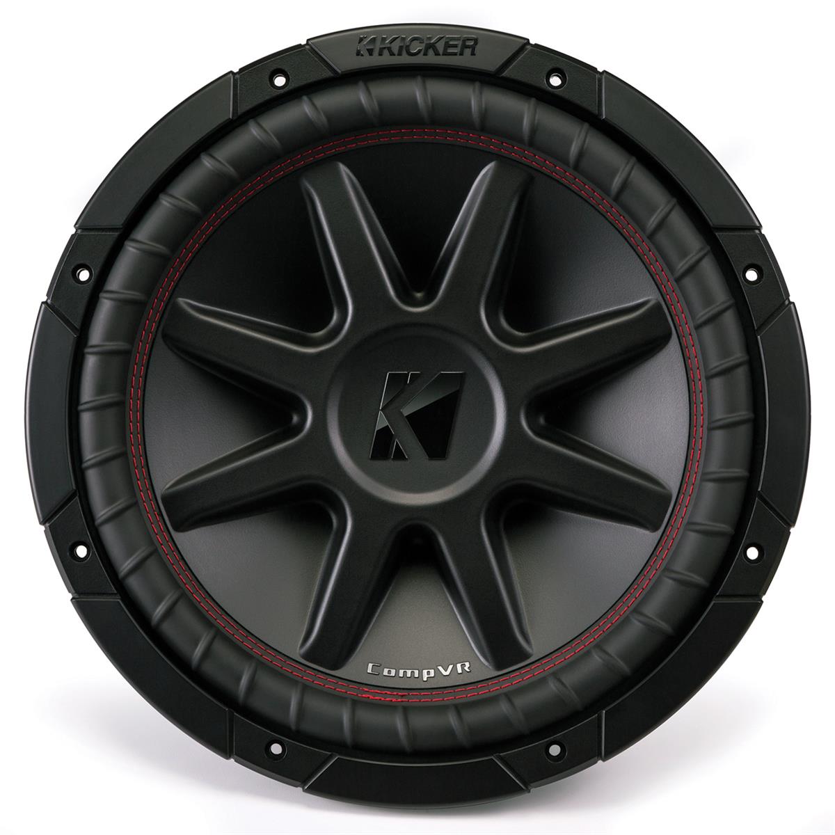 Kicker 43CVR124 12" CompVR 400-Watt Dual 4-Ohm Voice Coil Subwoofer