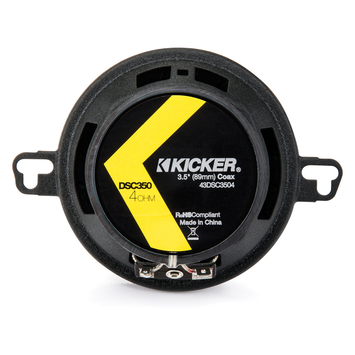 Kicker DSC350 DS Series 3.5" 4-Ohm Coaxial Speaker