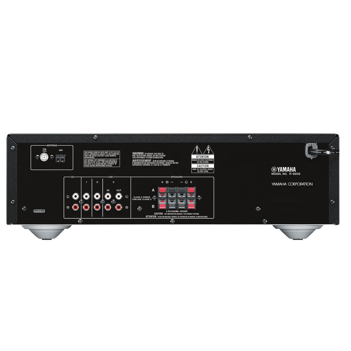 Yamaha R-S202 2-Channel Home Stereo Receiver with Bluetooth