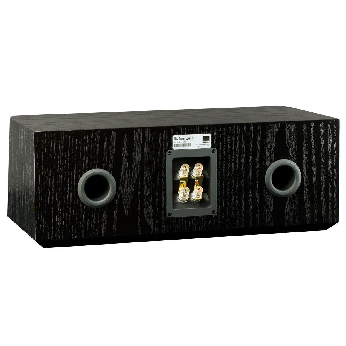 SVS Ultra Center Speaker (Black Oak Veneer)