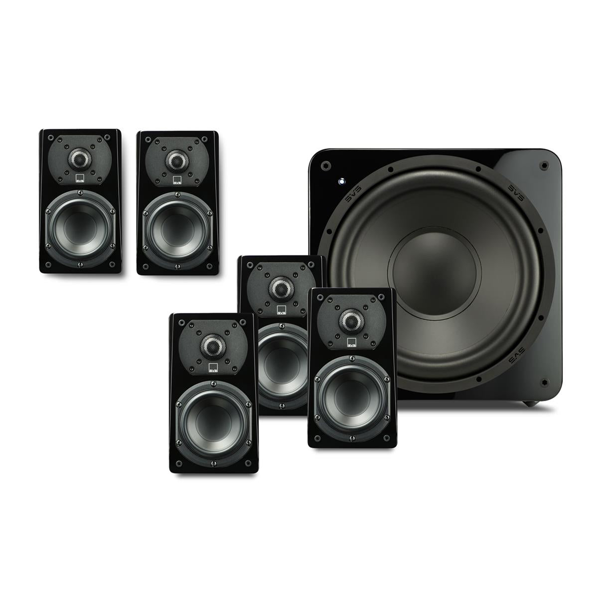 SVS Prime Satellite 5.1 Package (Piano Gloss Black)