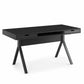 BDI MODICA Desk 6341 (Charcoal Stained Ash)