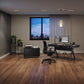 BDI MODICA Desk 6341 (Charcoal Stained Ash)