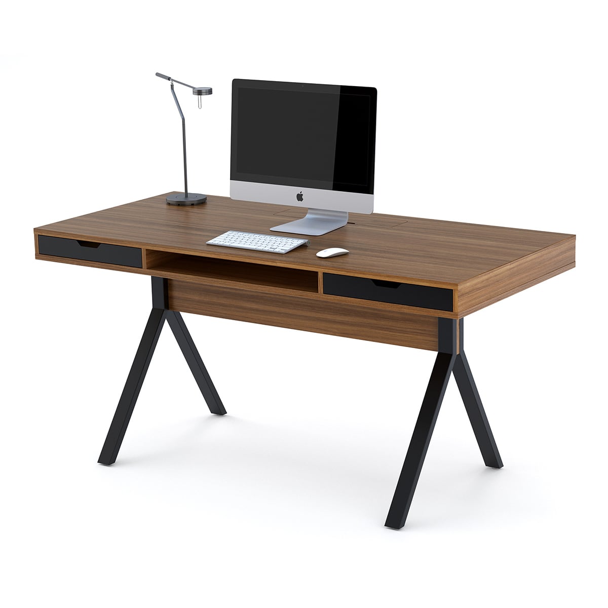 BDI MODICA Desk 6341 (Walnut)