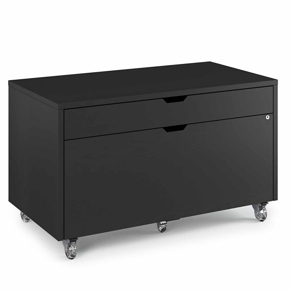 BDI MODICA File Pedestal 6347 (Charcoal Stained Ash)