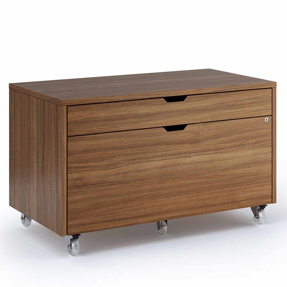 BDI MODICA File Pedestal 6347 (Walnut) | World Wide Stereo