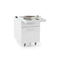 BDI Centro 6407 Mobile File Pedestal (Satin White)